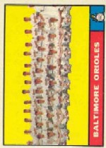 1961 Topps Baseball Cards      159     Baltimore Orioles TC